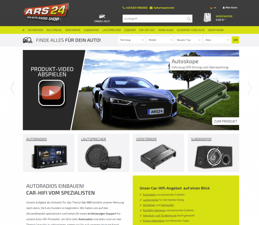 ARS24 - Online-Shop