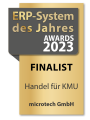 Finalist ERP-System des Jahres 2023: Handel für KMU